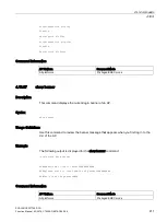 Preview for 411 page of Siemens SCALANCE W1750D CLI Function Manual