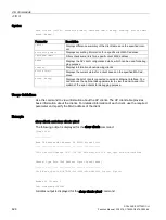 Preview for 424 page of Siemens SCALANCE W1750D CLI Function Manual