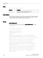 Preview for 428 page of Siemens SCALANCE W1750D CLI Function Manual