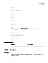 Preview for 447 page of Siemens SCALANCE W1750D CLI Function Manual