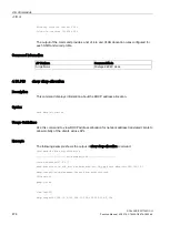 Preview for 474 page of Siemens SCALANCE W1750D CLI Function Manual