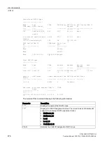 Preview for 476 page of Siemens SCALANCE W1750D CLI Function Manual