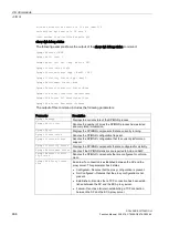 Preview for 486 page of Siemens SCALANCE W1750D CLI Function Manual