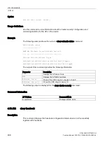 Preview for 498 page of Siemens SCALANCE W1750D CLI Function Manual