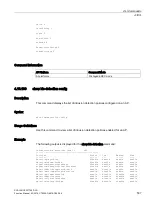 Preview for 507 page of Siemens SCALANCE W1750D CLI Function Manual