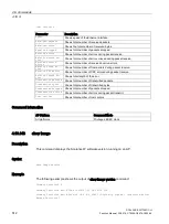 Preview for 512 page of Siemens SCALANCE W1750D CLI Function Manual