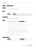 Preview for 530 page of Siemens SCALANCE W1750D CLI Function Manual