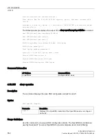 Preview for 552 page of Siemens SCALANCE W1750D CLI Function Manual