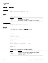 Preview for 604 page of Siemens SCALANCE W1750D CLI Function Manual