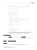 Preview for 617 page of Siemens SCALANCE W1750D CLI Function Manual