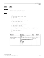 Preview for 641 page of Siemens SCALANCE W1750D CLI Function Manual