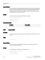 Preview for 654 page of Siemens SCALANCE W1750D CLI Function Manual