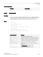 Preview for 703 page of Siemens SCALANCE W1750D CLI Function Manual