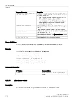 Preview for 718 page of Siemens SCALANCE W1750D CLI Function Manual