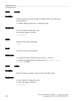 Preview for 256 page of Siemens SCALANCE W720 Configuration Manual