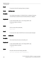 Preview for 260 page of Siemens SCALANCE W720 Configuration Manual