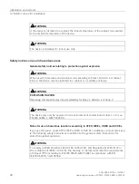 Preview for 38 page of Siemens SCALANCE W734-1 RJ-45 Operating Instructions Manual