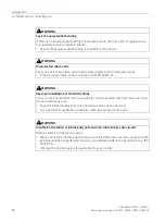 Preview for 48 page of Siemens SCALANCE W734-1 RJ-45 Operating Instructions Manual