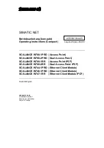 Preview for 1 page of Siemens SCALANCE W744-1PRO Operating Instructions (Compact