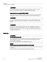 Preview for 28 page of Siemens SCALANCE X-100 Operating Instructions Manual