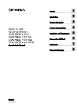 Siemens SCALANCE X101-1 Commissioning Manual предпросмотр