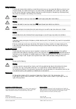 Предварительный просмотр 2 страницы Siemens SCALANCE X101-1AUI Commissioning Manual