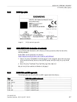 Предварительный просмотр 227 страницы Siemens SCALANCE X302-7EEC Operating Instructions Manual