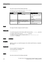 Предварительный просмотр 260 страницы Siemens SCALANCE XB-200 Configuration Manual