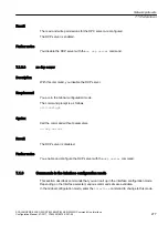 Предварительный просмотр 277 страницы Siemens SCALANCE XB-200 Configuration Manual