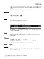 Предварительный просмотр 301 страницы Siemens SCALANCE XB-200 Configuration Manual