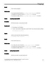 Предварительный просмотр 319 страницы Siemens SCALANCE XB-200 Configuration Manual