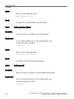 Предварительный просмотр 326 страницы Siemens SCALANCE XB-200 Configuration Manual