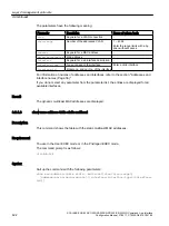 Предварительный просмотр 422 страницы Siemens SCALANCE XB-200 Configuration Manual