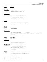 Preview for 141 page of Siemens SCALANCE XM-400 Configuration Manual