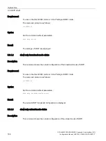 Preview for 166 page of Siemens SCALANCE XM-400 Configuration Manual