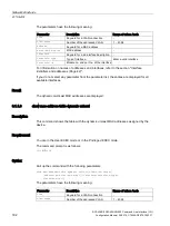 Preview for 182 page of Siemens SCALANCE XM-400 Configuration Manual