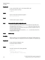 Preview for 190 page of Siemens SCALANCE XM-400 Configuration Manual