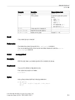 Preview for 193 page of Siemens SCALANCE XM-400 Configuration Manual