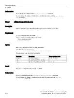 Preview for 206 page of Siemens SCALANCE XM-400 Configuration Manual