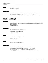 Preview for 216 page of Siemens SCALANCE XM-400 Configuration Manual