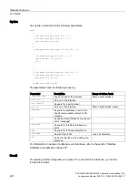 Preview for 220 page of Siemens SCALANCE XM-400 Configuration Manual