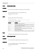 Preview for 236 page of Siemens SCALANCE XM-400 Configuration Manual