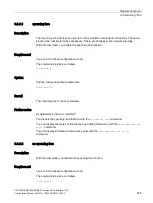 Preview for 245 page of Siemens SCALANCE XM-400 Configuration Manual