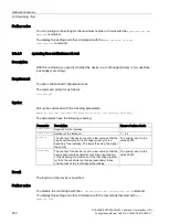 Preview for 250 page of Siemens SCALANCE XM-400 Configuration Manual