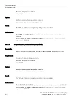 Preview for 252 page of Siemens SCALANCE XM-400 Configuration Manual