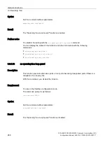 Preview for 268 page of Siemens SCALANCE XM-400 Configuration Manual