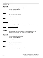 Preview for 270 page of Siemens SCALANCE XM-400 Configuration Manual