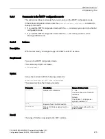 Preview for 275 page of Siemens SCALANCE XM-400 Configuration Manual