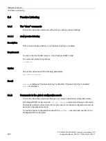 Preview for 280 page of Siemens SCALANCE XM-400 Configuration Manual