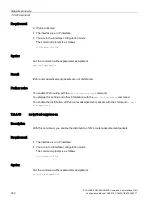 Preview for 330 page of Siemens SCALANCE XM-400 Configuration Manual